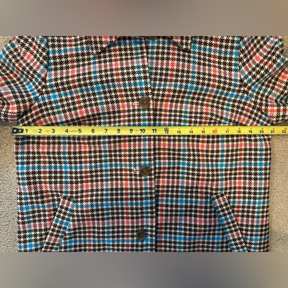 NWT plaid fall coat - Picture 11 of 12